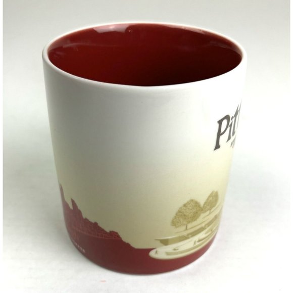 2012 Starbucks Pittsburgh Global Icon Collector Series Mug Coffee Cup 16‎ oz - Picture 3 of 6